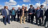 بازدید سرپرست معاونت فنی سازمان صنایع کوچک و شهرک‌های صنعتی  ایران از پروژه‌های زیرساختی در حال اجرای شهرک‌های صنعتی استان زنجان