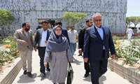 بازدید معاون رئیس جمهور و رئیس سازمان ملی استاندارد ایران از شهرک صنعتی زاهدان