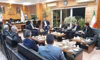پیگیری مشکلات مرتبط با بخش تولید در دیدار معاون وزیر صمت با استاندار گلستان