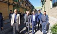 بازدید معاون وزیر صمت از تصفیه خانه، ایستگاه آتش نشانی و واحدهای تولیدی در شهرک صنعتی سه راهی مبارکه