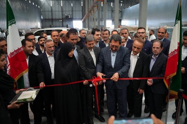افتتاح فاز نخست شرکت اصفهان مقدم با حضور وزیر صمت در شهرک صنعتی مبارکه