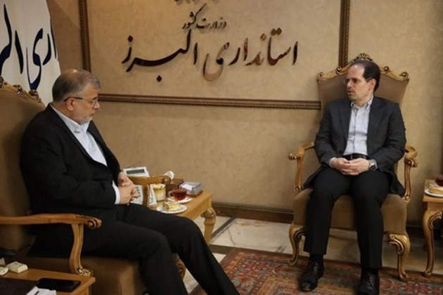 دیدار معاون وزیر صمت با استاندار البرز/  بررسی ظرفیت‌ها و مسائل بخش صنعت استان