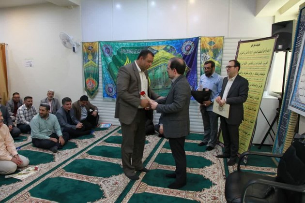 برگزاری جشن عید غدیر در سازمان صنایع کوچک و شهرکهای صنعتی ایران +تصاویر